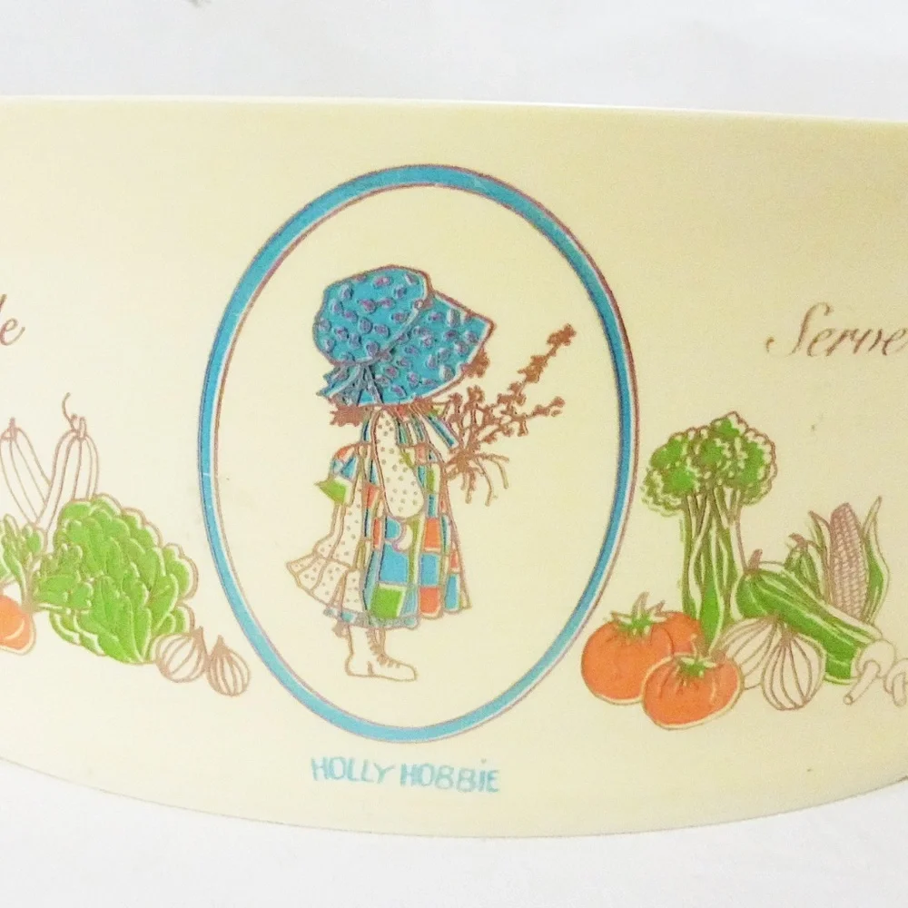 Vtg Holly Hobbie‎ the coca cola company collector series salad bowl set of 4